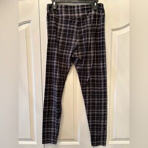 Lularoe Plaid TC Leggings
